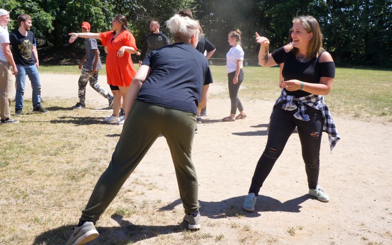 Spiel im Freien