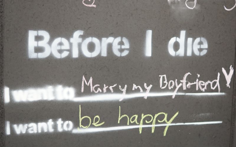 Before I die ... Mary my Boyfriend, be happy