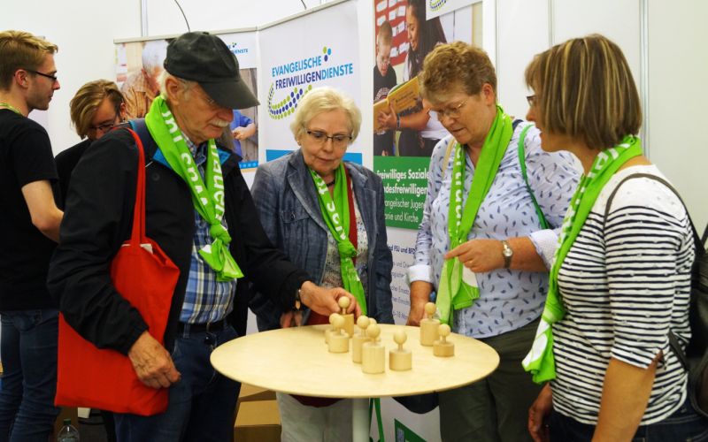 Spiel am Balance Board